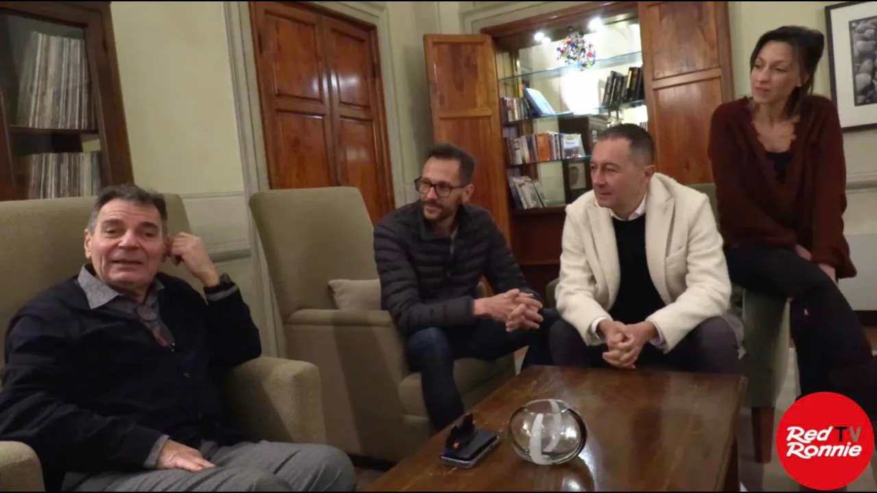 Corrado Malanga Intervista di Red Ronnie 10 - Backstage: manifestazioni silenziose, colori del Triade Color Test...