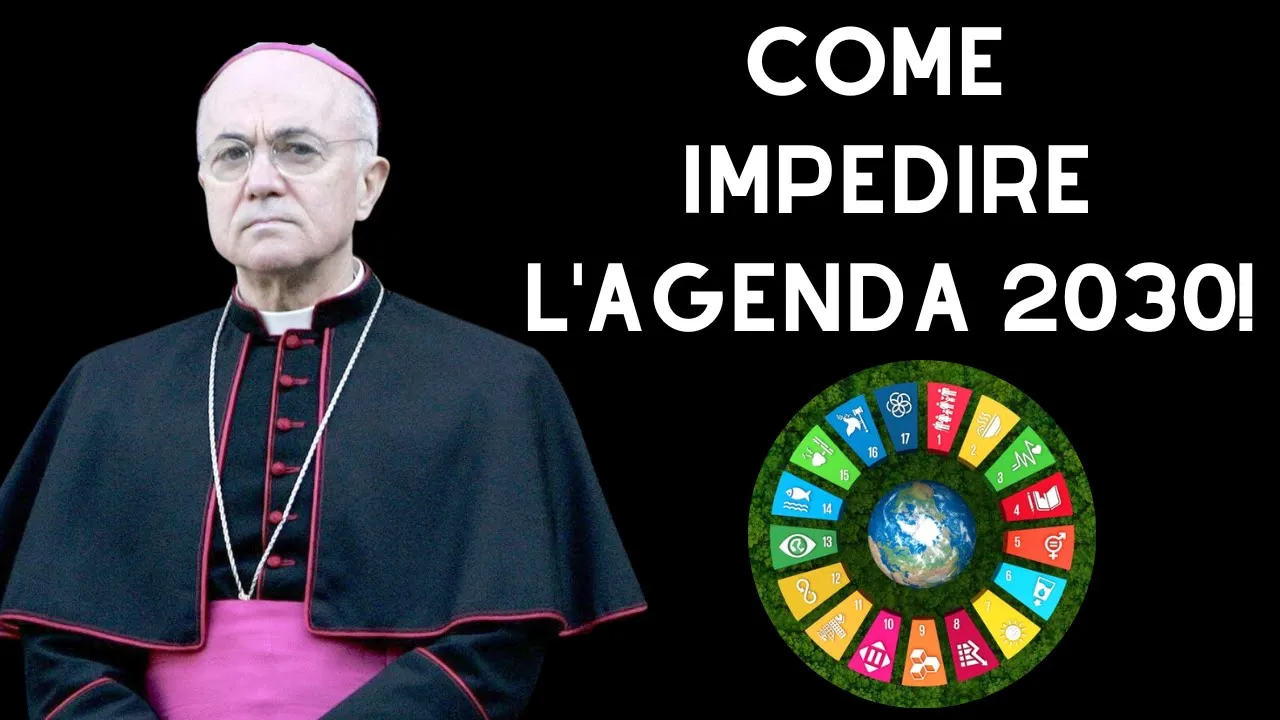 Ascoltate le illuminanti parole di Monsignor Viganò.